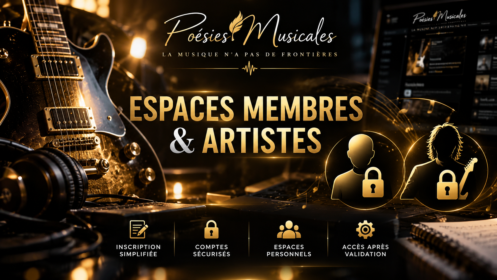 La vie de Poésies Musicales