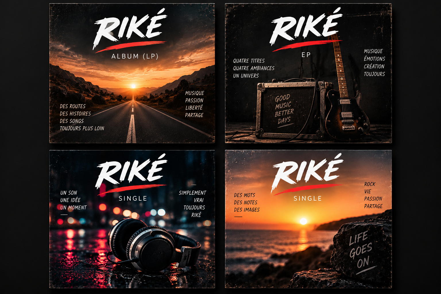 Pochette de démonstration Riké
