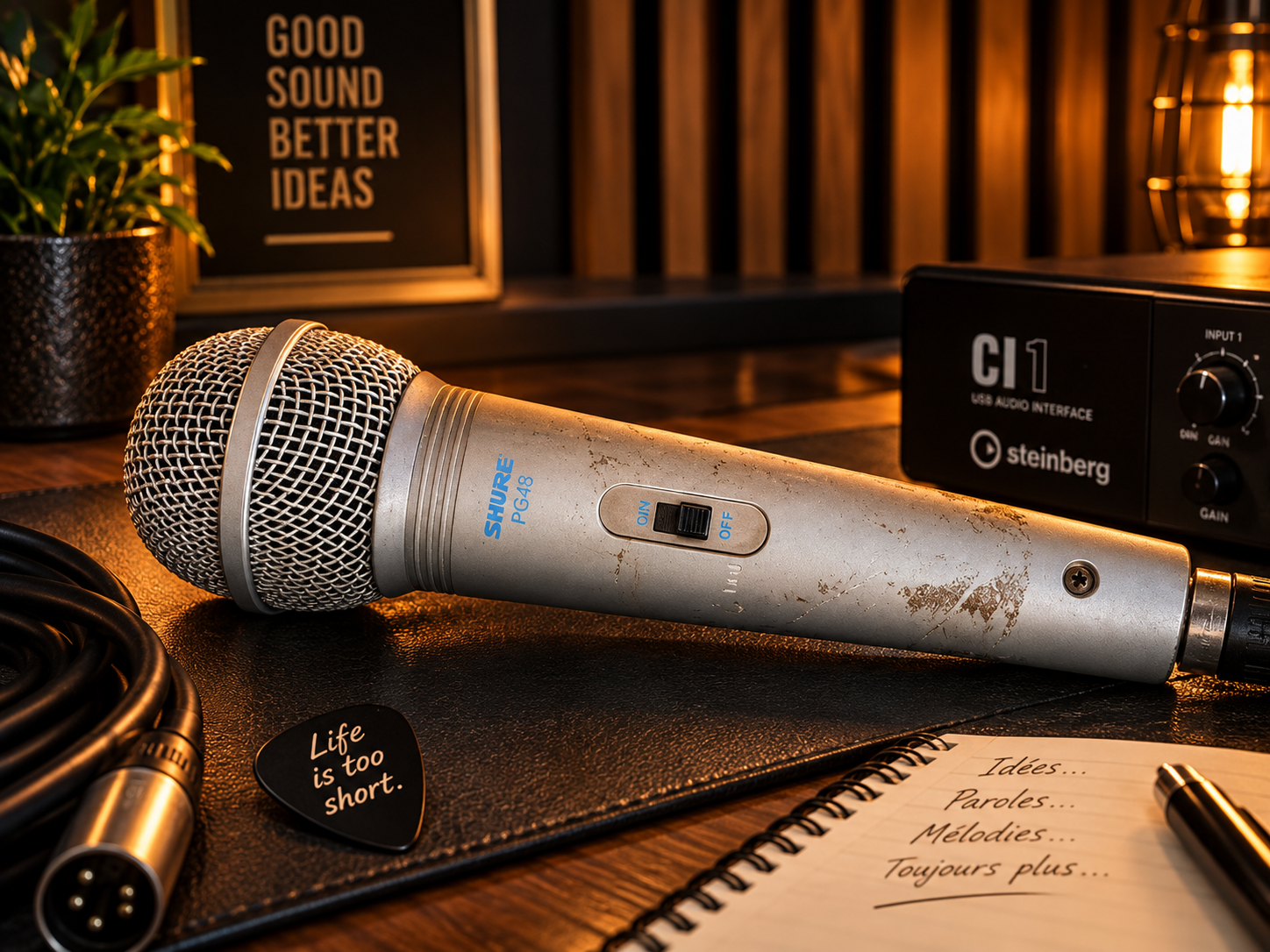 Microphone de studio